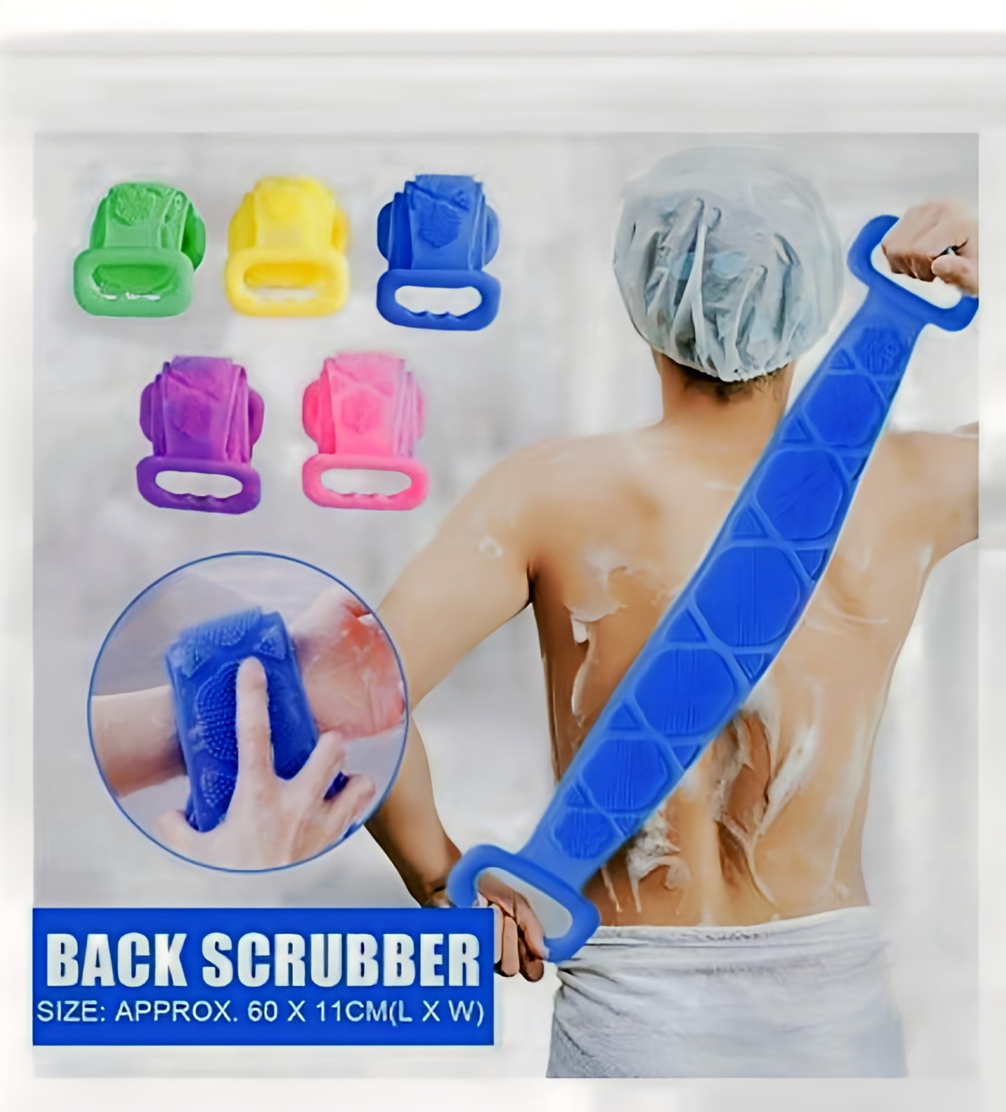 Bath Body Double Sided Scrubber