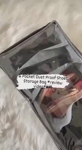 6 Compartments Shoe Storage Organizer